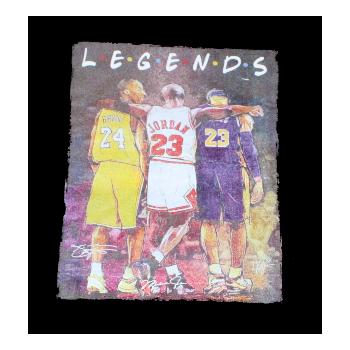 Legends Basketball t-shirt, lifestyle photo