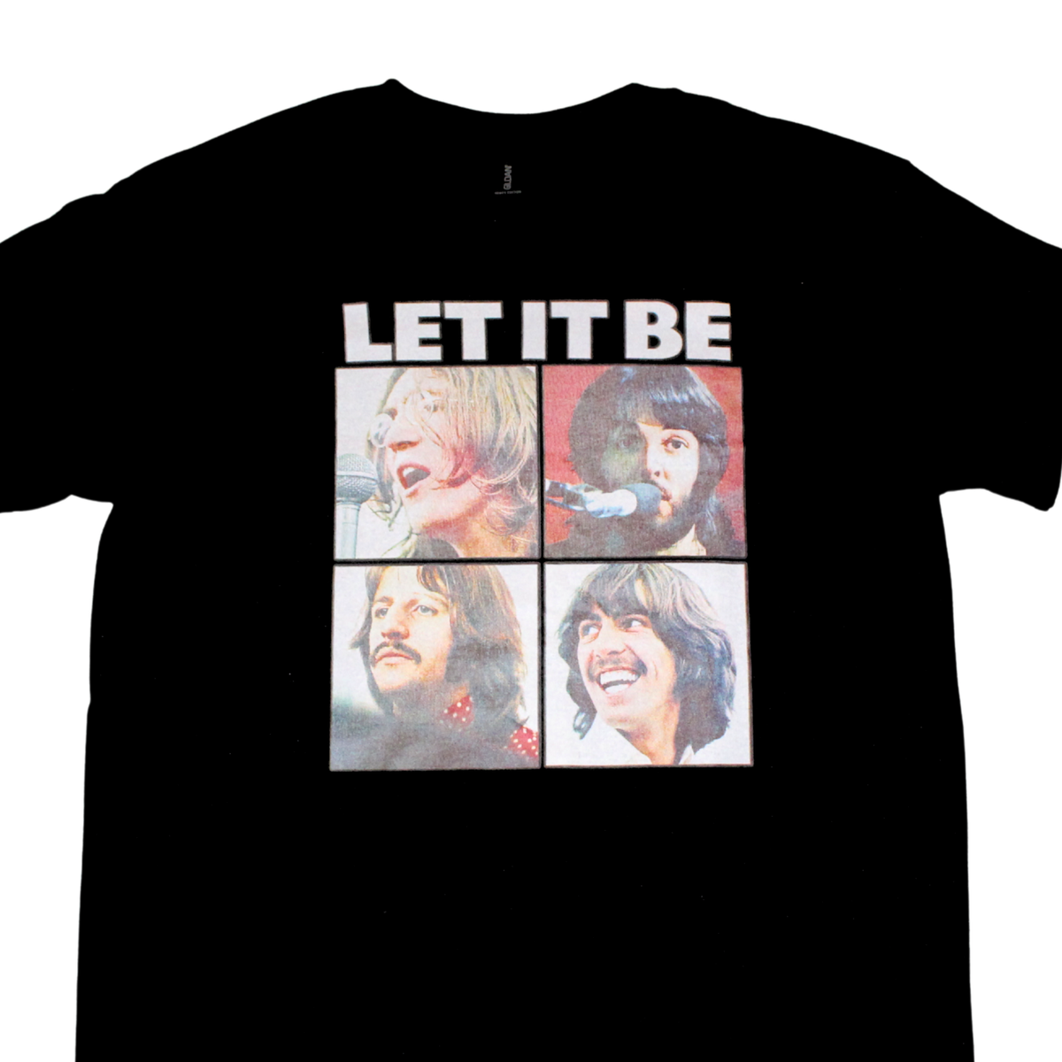 The Beatles Let It Be t-shirt, lifestyle photo